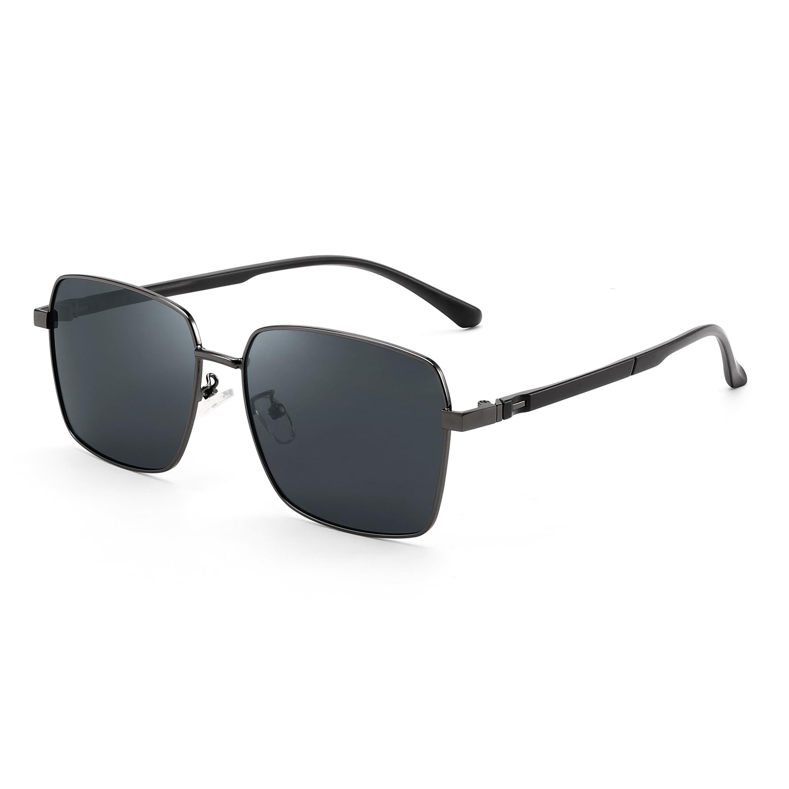 karsaer Polarized Driving Sunglasses for Men,UV Protection Square Sunglasses for Men Stylish E1243-picture-56