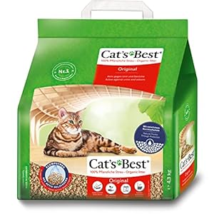 Cat’s Best Wood Fibre Cat Litter, 4.3kg