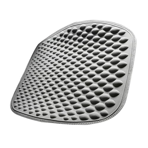 Generico Para sentarse refrescante – Fibra sintética 46 cm, para masaje automático, flujo de aire de verano | Escritorio para ordenador de casa estación de juegos vehículo resistente reductor de