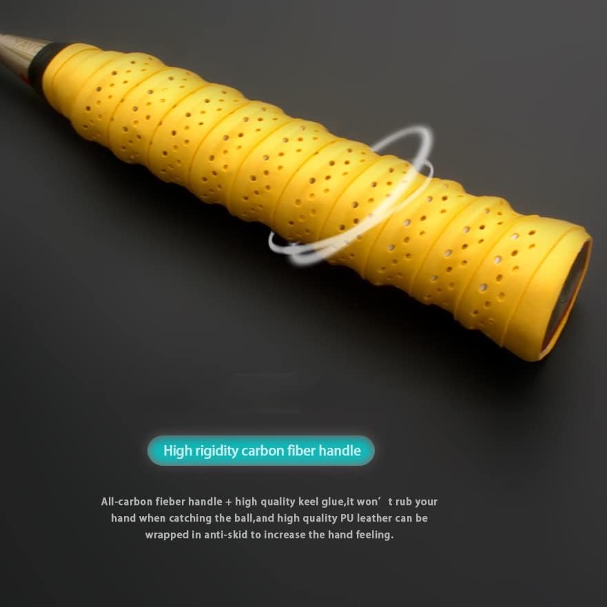 Miniatura 8 de WXBDD Ultralight 4U 82g Original T700 Carbon Fiber Badminton Rackets with Strings Professinal Racquet Racket Sports for Adult