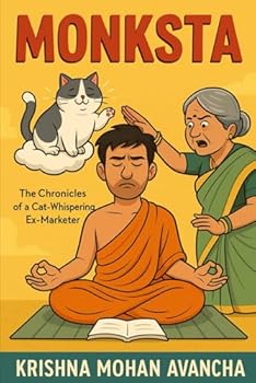 Paperback Monksta: The chronicles of a cat-whispering ex-marketer (Monkin’) Book