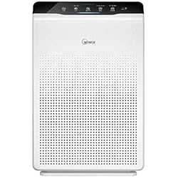 Mejor Ventilador Purificador Purificador de Aire WINIX ZERO, Filtro H13 HEPA, CADR 390 m³/h (hasta 99 m²). Tecnología PlasmaWave. Reduce el 99,999% Contaminantes, Alergias y Olores. Temporizador 8h. Para Salones & Oficinas