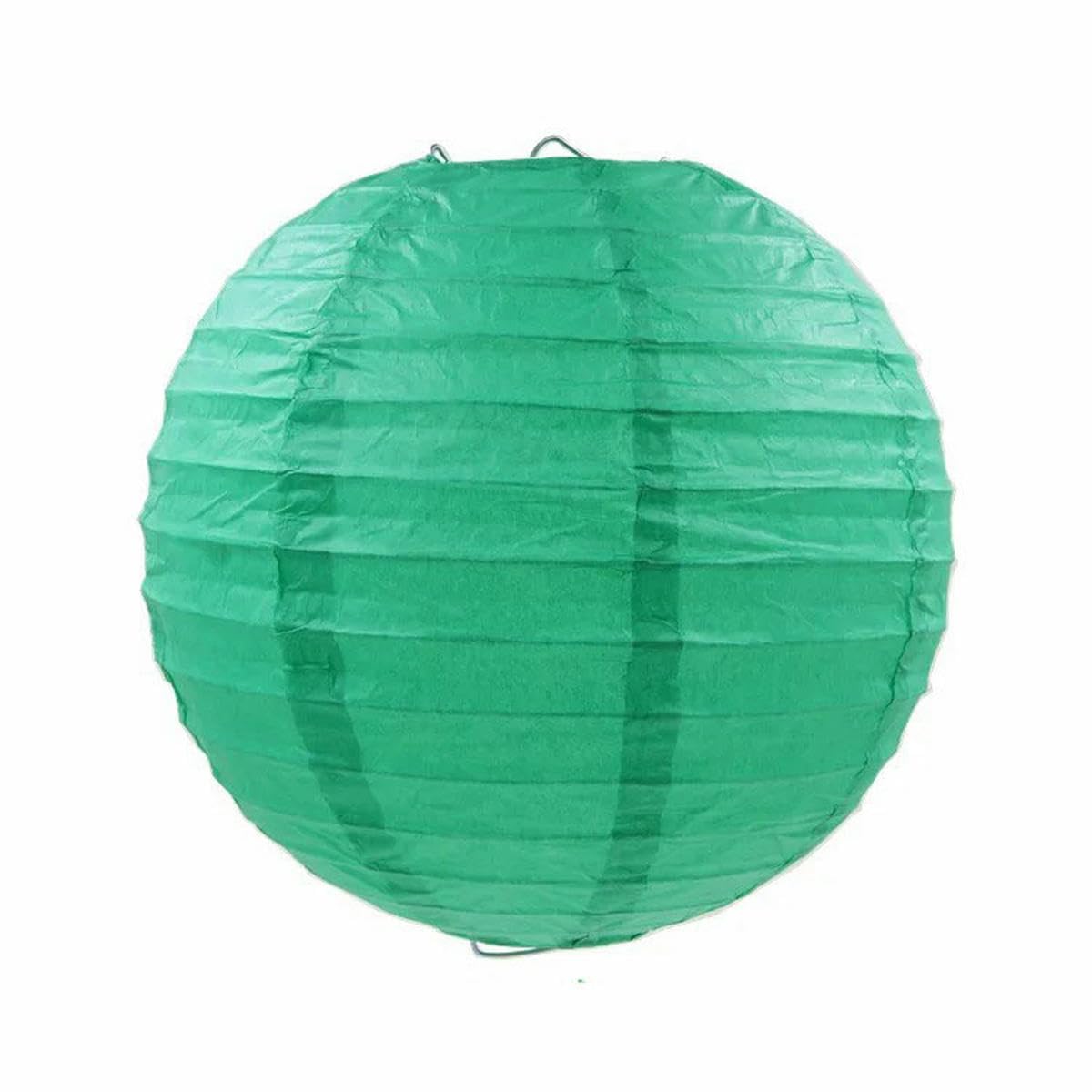 Round Paper Lanterns, Round Hanging Paper Lanterns Multicolor 10-40cm(Cyan,35cm(14inch))