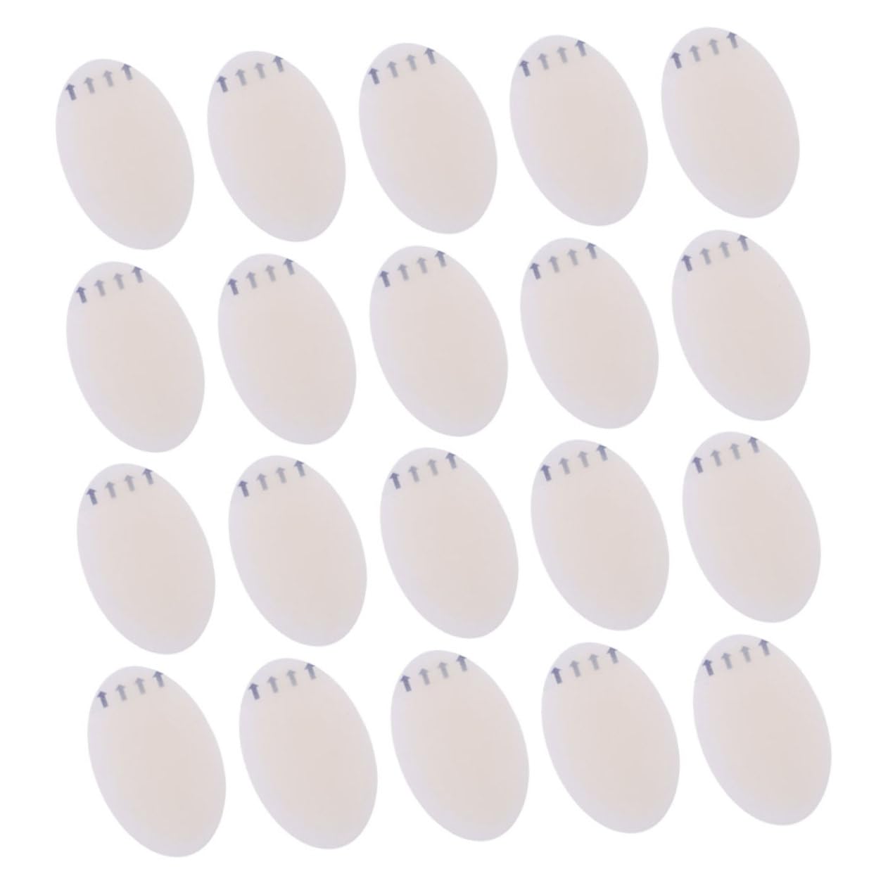 PACKOVE 60stücke Gel-pads Für Fersenblasen Atmungsaktive Selbsthaftende Schutzpolster Linderung Von Fußermüdung Und Blasenbildung Für Schuhen Stiefeln Und High Heels