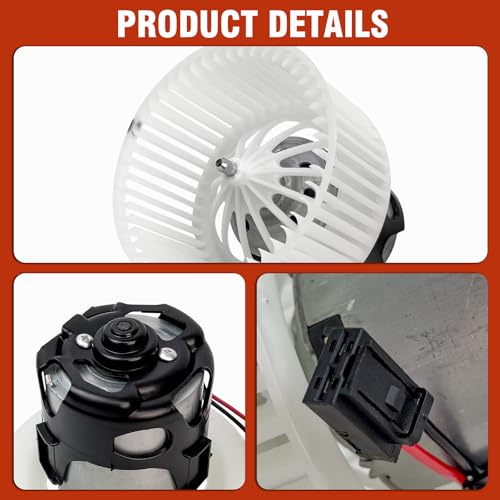 Image of AC Heater Blower Motor with Fan 700294 Fit for BMW 528i 535i 535d 550i 640i 650i 740i 750i 750Li 760Li, Replacement for OE# 700294, 64119242607
