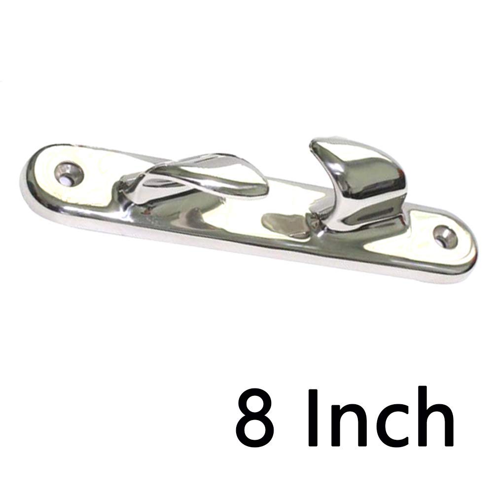 Raccordo per Barche Passacavo Passacavo 8 Pollici Barca Yacht 304 Acciaio Inossidabile Prua Chock Piombo Fair 204mm Linea Tacchetto Hardware per Yacht Marino