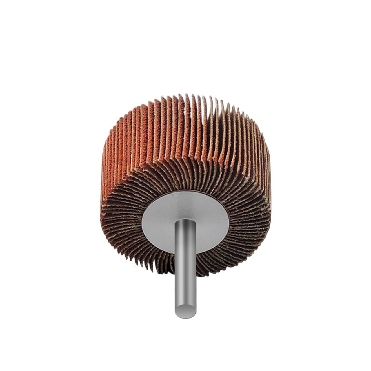 Set di ruote lamellari da 10 pezzi con gambo da 1/4". | Materiale abrasivo da 20-80 * 25 mm for la fabbricazione di metalli(40x25x6mm,320 GRIT_10PCS)