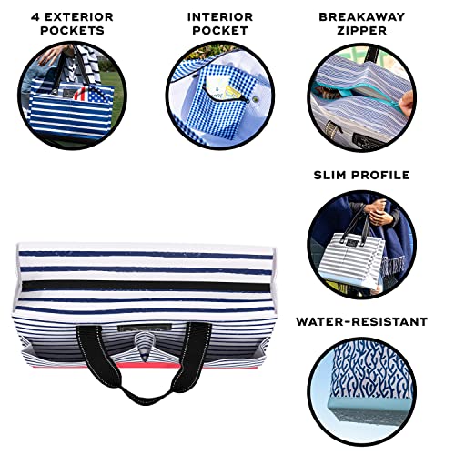 SCOUT Uptown Pocket Tote - Medium Multi-Use Tote Bag for Women, Nurses, Teachers, and Moms, 5 Pockets, Breakaway Zipper2