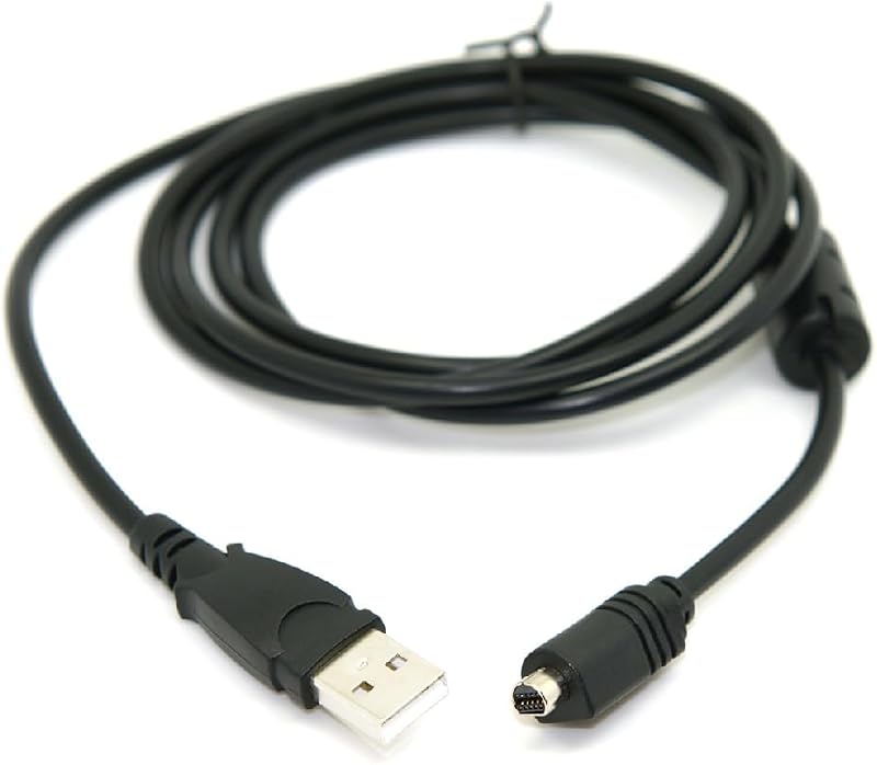 cablecc USB2.0 Type-A Host to Camcorder 10Pin Data Power Cable VMC-15FS for 10Pin DCR-705E 602E SR42 605E HC46E DVD7E 803E 805E