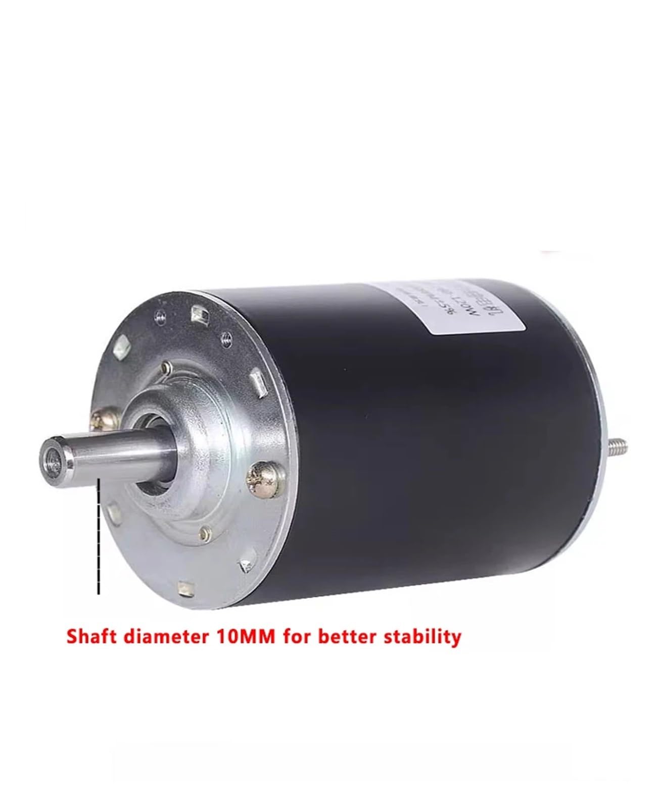 Motor de CC de alta potencia de 24 V y 12 000 rpm con eje cónico y cable(Motor and Bracket)