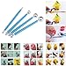COMIART 4PCS Set Ball Sphere Stylus Clay Pottery Ceramics Doll Sculpting Modeling Tools