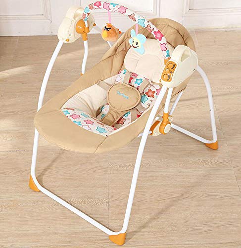 All Kids United Transat Electrique Pour Bebe Avec Balancoire Et Balancoire A Bascule Et Telecommande Beige Transats Et Balancelles Bebe Puericulture