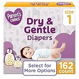 Parent's Choice Dry & Gentle Diapers Size 1