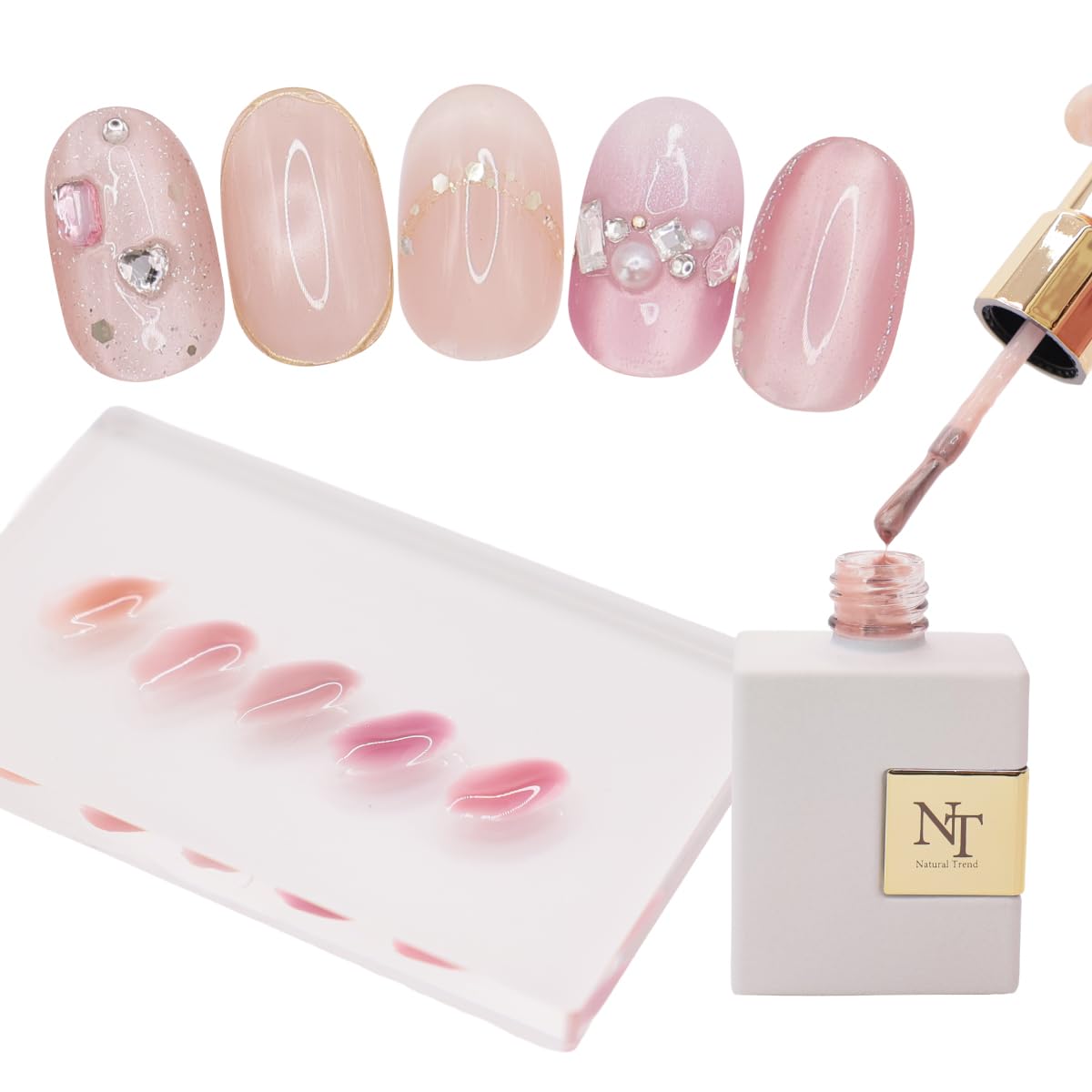 Amazon.co.jp: Naturaltrend Blush Magマグネットジェル 10ml