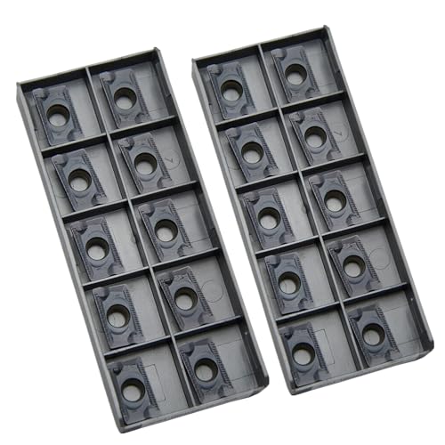 HM90 APKT1003PDR IC908 Carbide Insert Milling Cutter Blades,Pack of 20