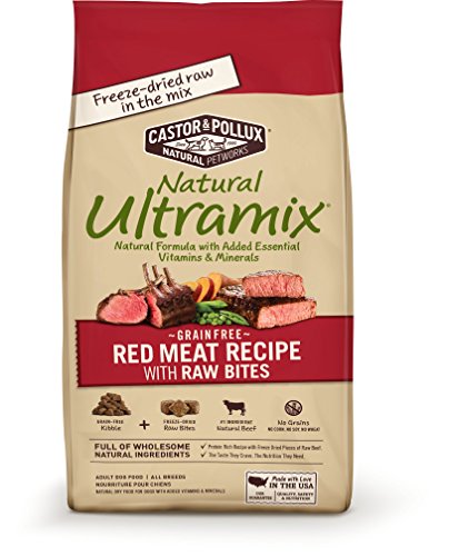 Natural Ultramix Grain Free Red Meat Recipe With Raw Bites