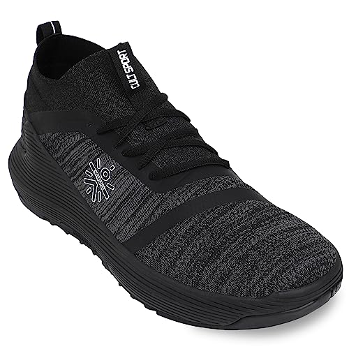 Image of Men's Pro-Train Training Shoes, Breathable Mesh Upper, Sockliner, Provides Stability, Enhanced Grip, Multi Directional Flexibility, High Energy Return, Lace-Up, Pull Tabs
