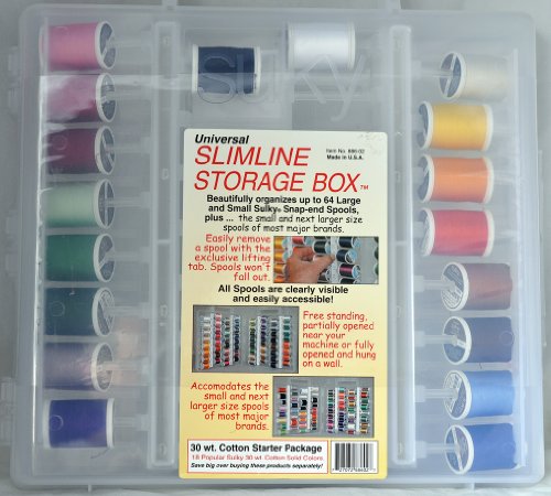 Pack Inicial Hilos Algodón Sulky 30Wt 18 Colores miniatura 1