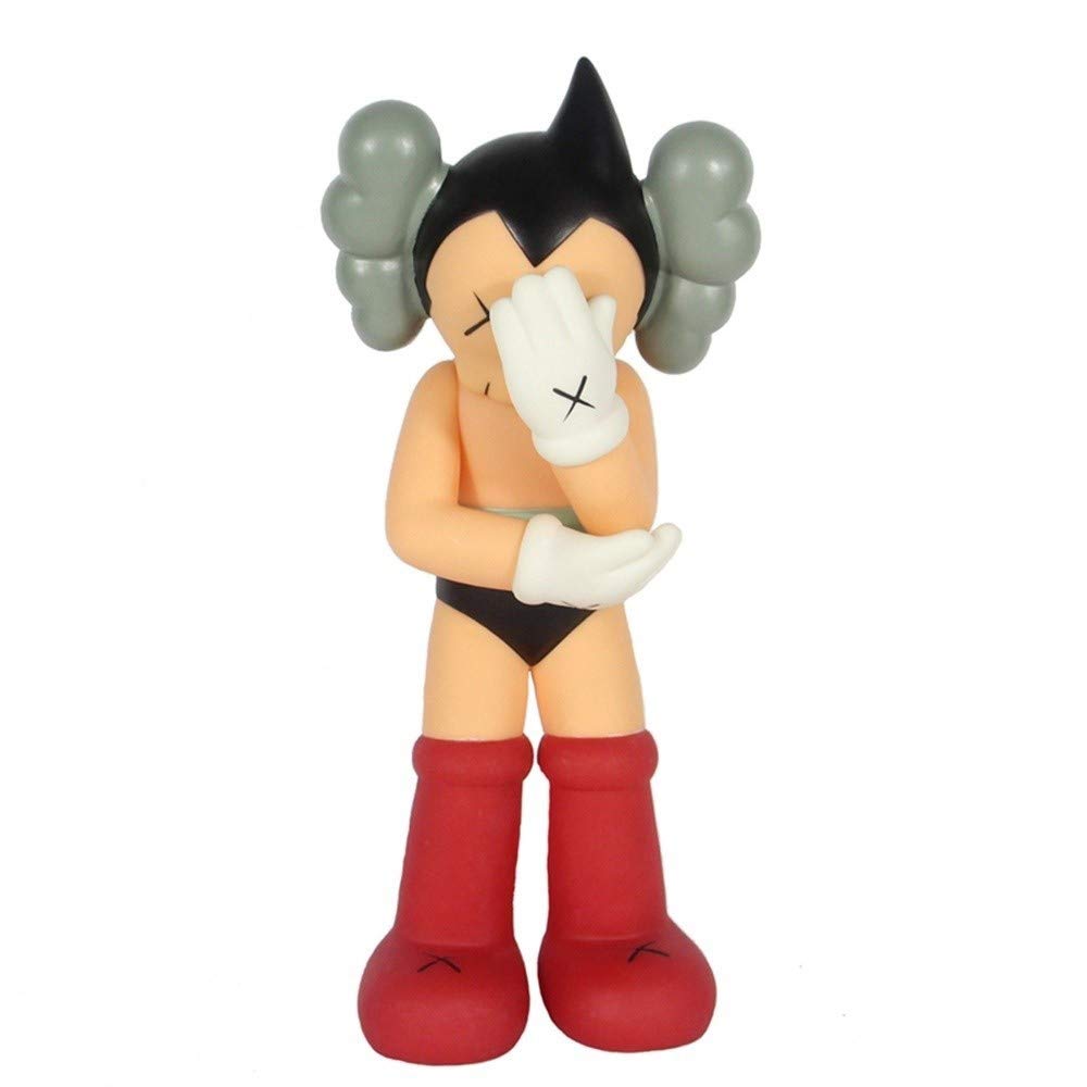 Astro Boy KAWS Doll Art Toys Action Figure Collectible Model Toy Birthday Gift Decoration（37CM/14.5inch） (Color : Color, Size : High37cm)