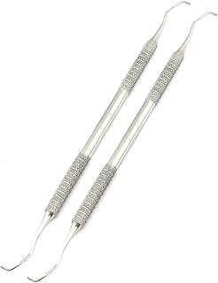 AAProTools Lot of 2 Pcs Dental Gracey Curette 11/12 Periodontal Surgi Instruments