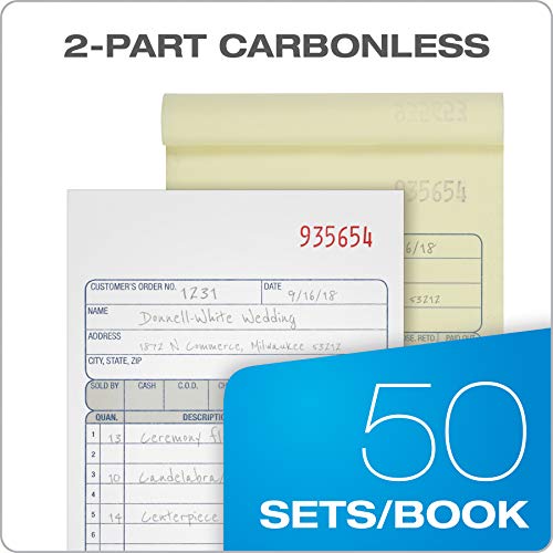 Adams DC4705 Sales Order Book, 2-Part thumb #1