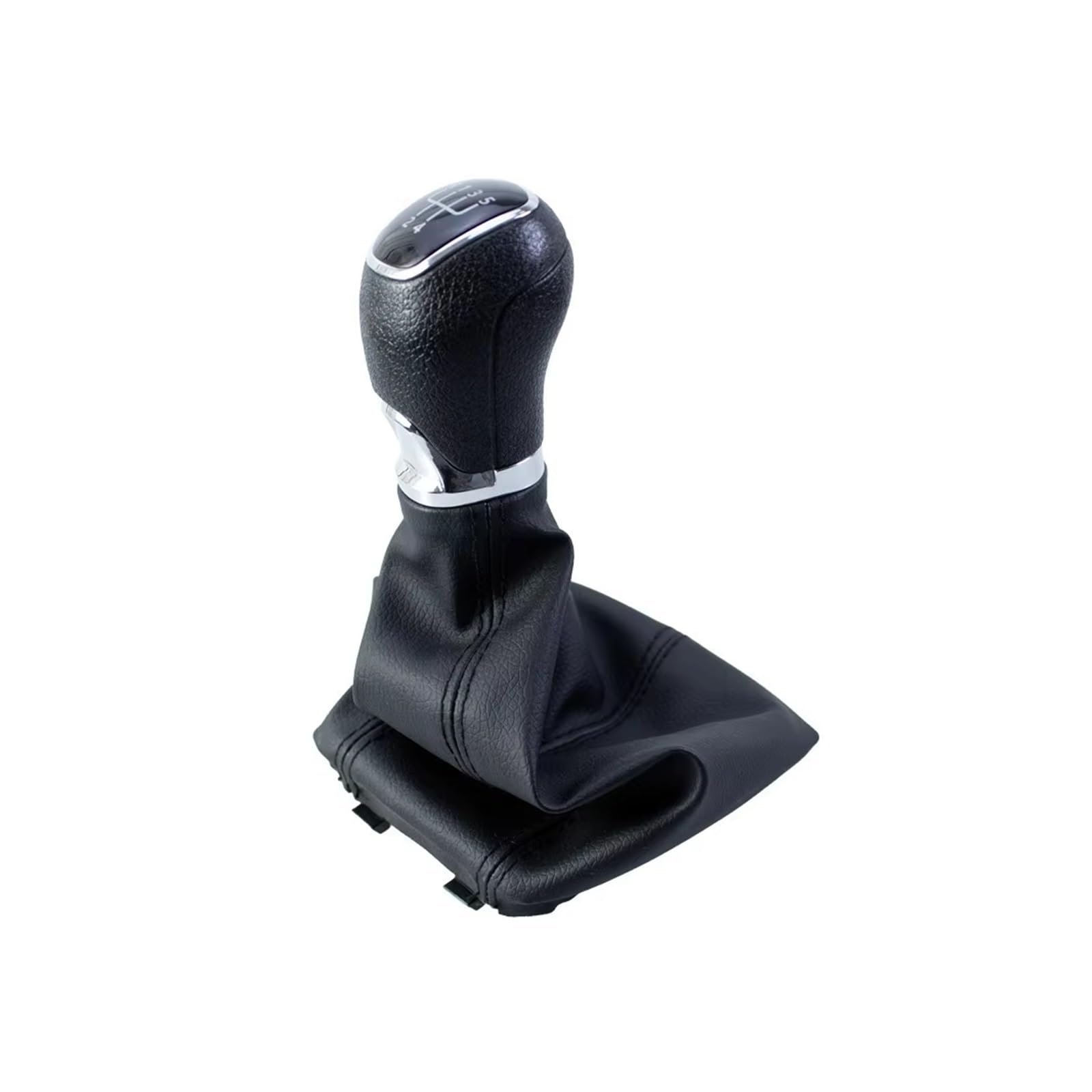 Shifter Lever Stick for Skoda for Octavia A7 MK 3 2014-2017 Car Shift Knob 5/6 Speed Lever Shift Cover Boot Cover Collar(5 Speed)
