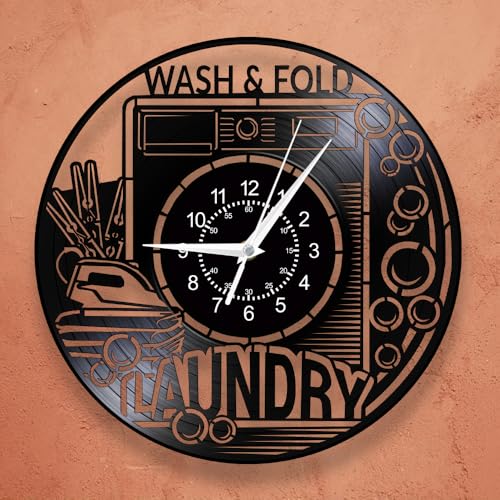 Reloj de pared silencioso analógico 12 pulg moderno miniatura 1