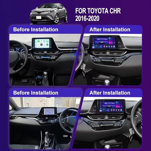 Evite multas con la autoradio Bluetooth manos libres para Toyota CHR e IZOA 2