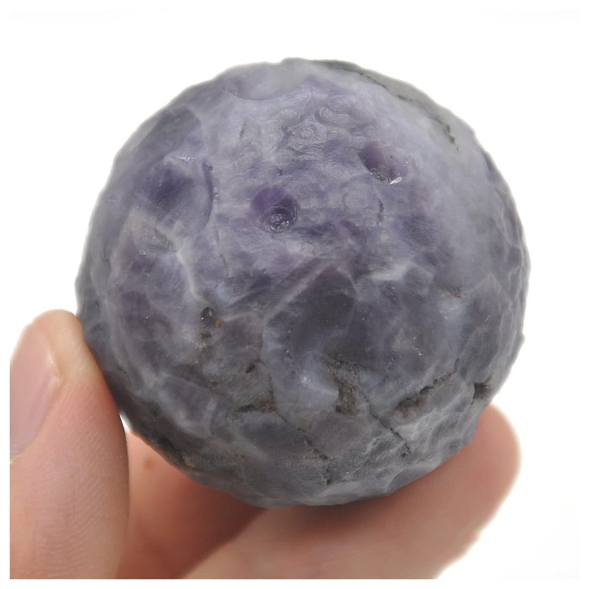 Bola de cristales luna natural para decoración del hogar en el salón