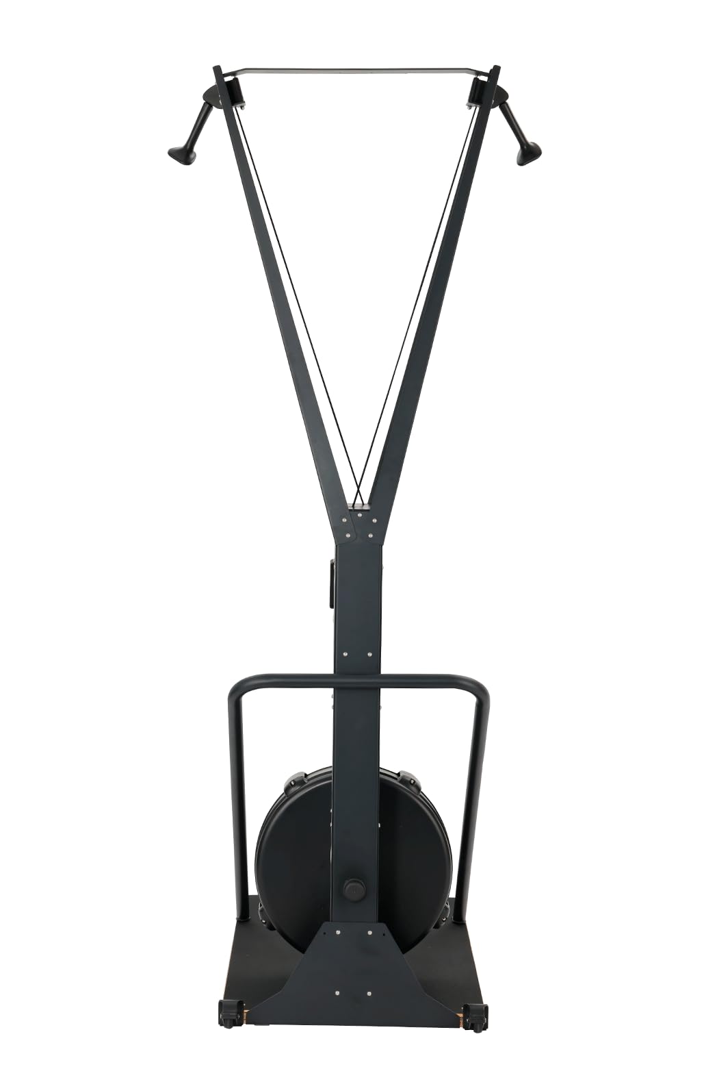 Machine Ski Erg avec Plateforme, entraînement Complet de Musculation et de Cardio, entraînement de Force à Haute Endurance, 130 X 60 X 214 Cm