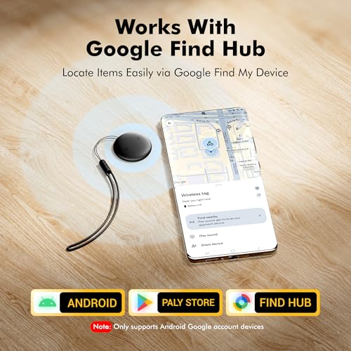 WATSABRO Bluetooth Tracker 4-Pack (Google Find My Device, Android-only) — view 2