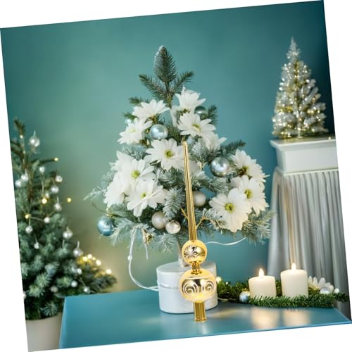 Punta del árbol de Navidad de calabaza estable contra caídas 5