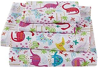 Linen Plus 3pc Crib/Toddler Bed Sheet Set Baby New (Dinosaur Pink)