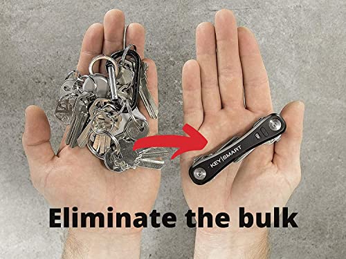 KeySmart Pro - Portachiavi compatto con luce LED e...