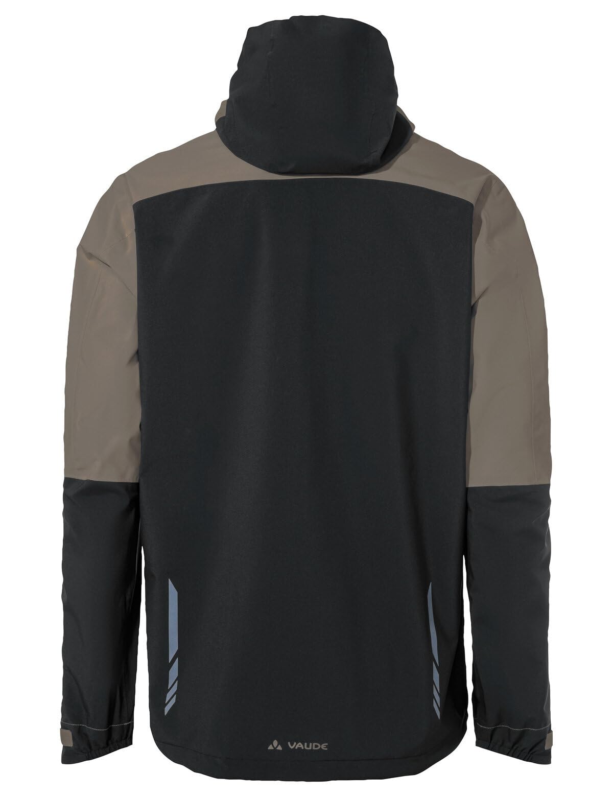 VAUDE Męska kurtka przeciwdeszczowa Moab Rain Jacket – wodoszczelna kurtka MTB, 2,5-warstwowa membrana, wentylacja pod pachami, zwijany kaptur, materiał z recyklingu – Made in Germany