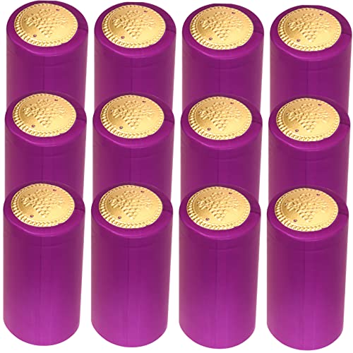 KICHOUSE Professional Wine Bottle Seal Heat Shrink Bottle Cover Easy Peel off Labels