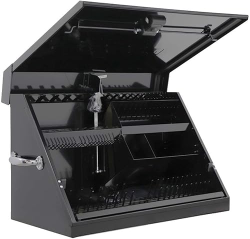 Caja de herramientas portátil TV3015-30 pulgadas - Construcción de calibre 16 - Cofre de herramientas SAE y métrico - Caja de herramientas