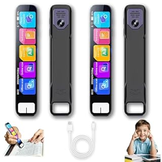 Pen GPT, Scansense AI Scanning Smart Pen Instant Ai Answers, AI Pen Offline Translation (150+ Languages), Instant Ai Answers for Math, History & More, Scan Pen with Voice Recording (2PCS)