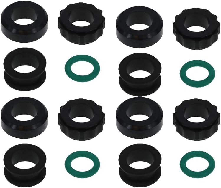 Replacement Fuel Injector Seal Kit Fits 1994-1997 Geo Tracker L4; 1.6L