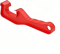 Vista 1 de Herramienta para abridor de latas de pintura de 5 galones, plástico rojo resistente para abrir sin esfuerzo latas de pintura selladas, a prueba