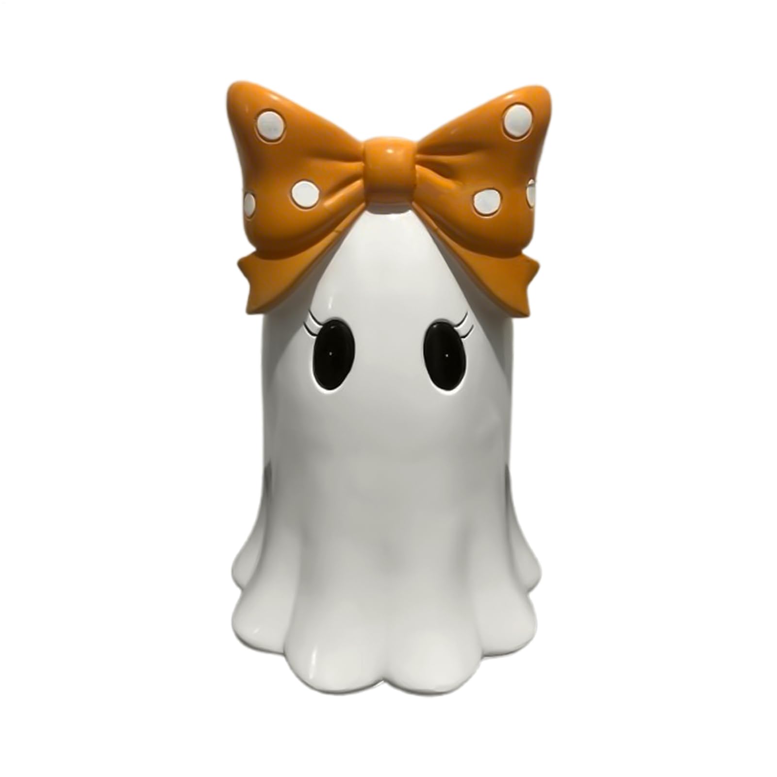 Sculpture de fantôme d'halloween mignon pour centre de table gothique