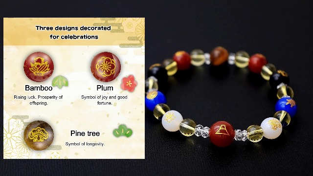 Amazon.com: Lucky Bracelet auspicious design japan traditional