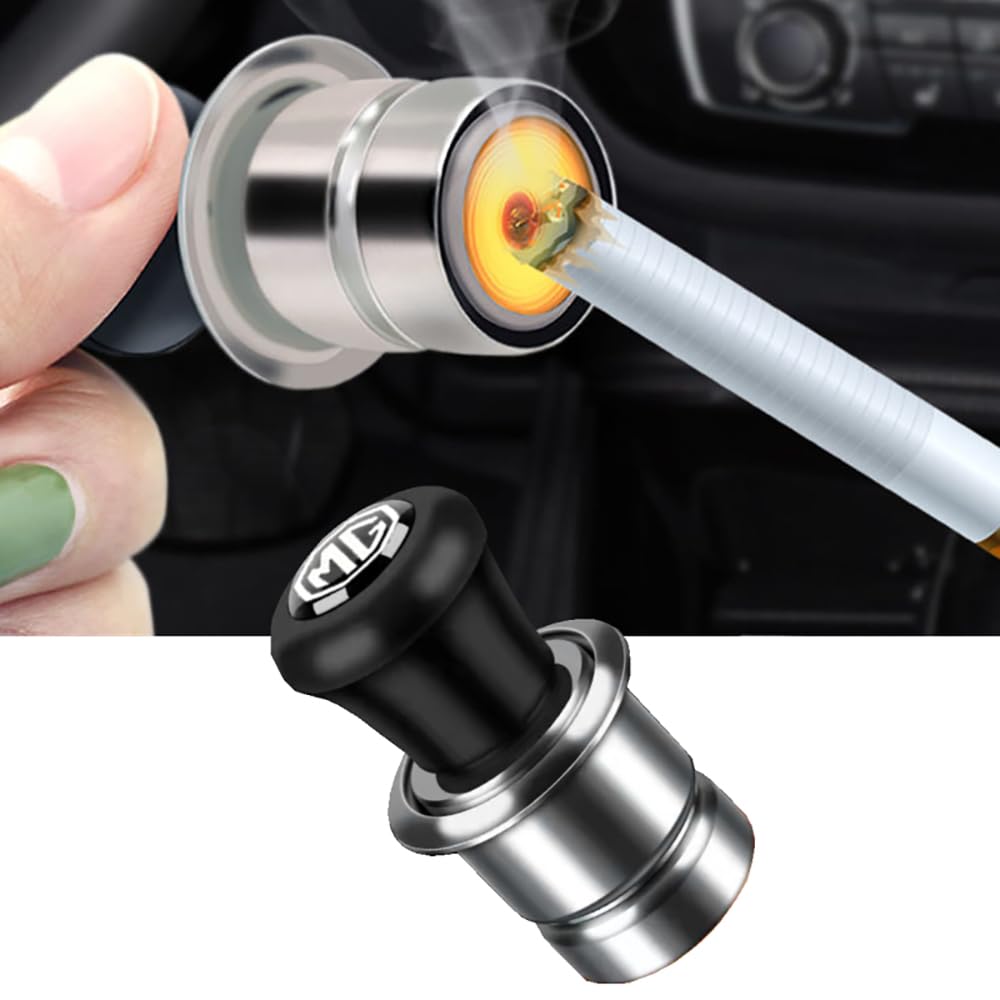GaNkas Car Socket Cigarette Lighter Flammable for MG 6 3 5 7 TF ZR ZS HS GS  GT Hector RX5 RX8 Car Interior Accessories : Amazon.de: Automotive