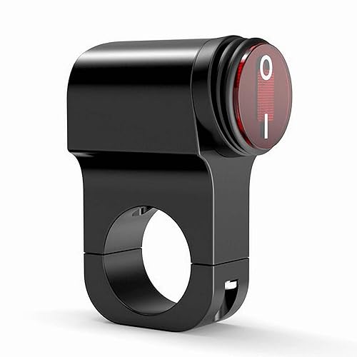 Miniatura 1 de Interruptor impermeable universal de manillar de 78 pulgadas, ATV, motocicletas, motocross, bicicleta motorizada, mini bicicleta, scooter