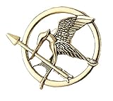 Peace River Designs d The Hunger Games Movie Mockingay Prop Rep Pin/Brooch (Gold)