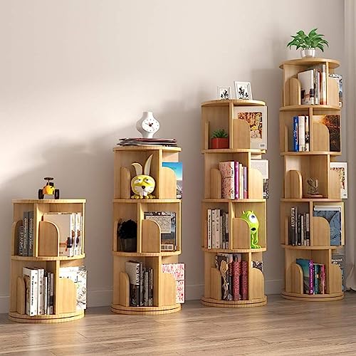 Étagère rotative bois massif au salon pour optimiser vos angles