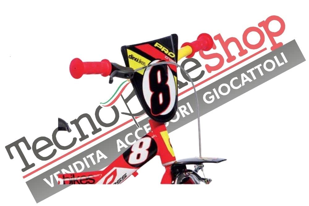 Bicicletta Dino Bikes Pro Cross Serie 23 per Bambino 12"-16" Taglia