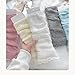 Pyasuye Solid Color Socks Sleeves Fashionable Girls Stackable Socks Comfortable Leg Warmer for Daily Wear and Parties