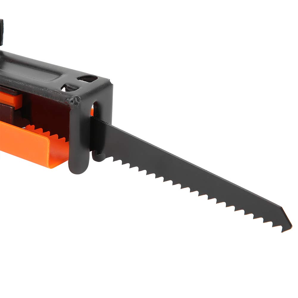 Adaptateur de scie sabre portable pour perceuse électrique - Outil de travail du bois - Accessoire pour scies à main efficaces