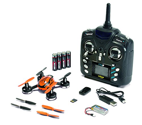Preisvergleich Produktbild Carson 500507106 - X4 Quadcopter Spy Sport 100% RTF, orange